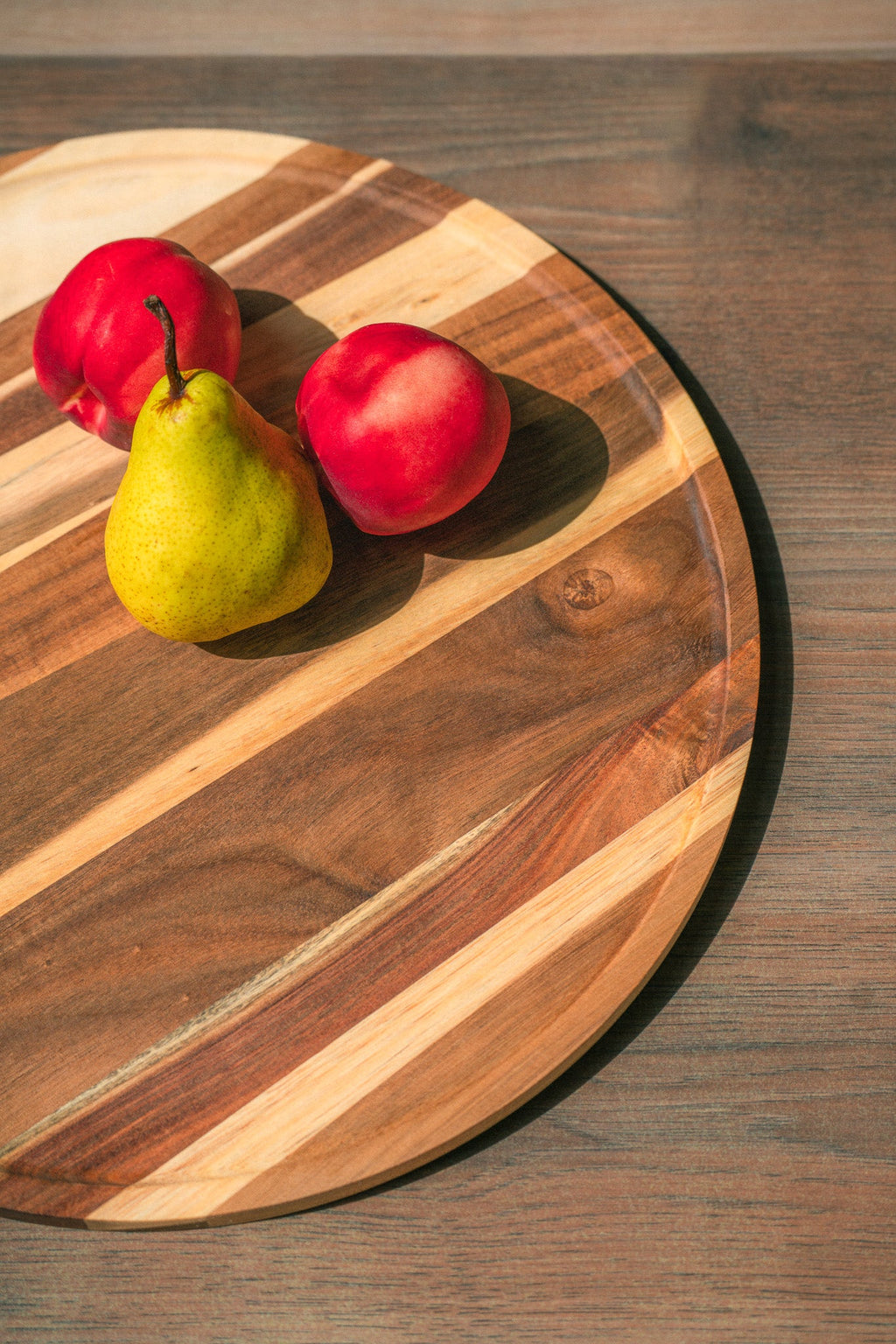 Round Wood Serving Board