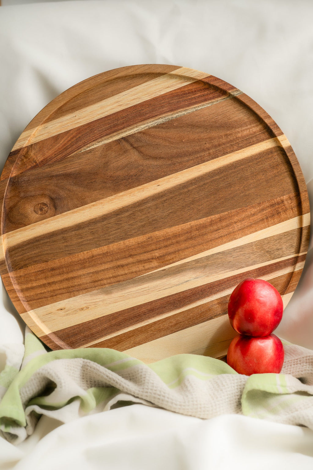 Round Wood Serving Board