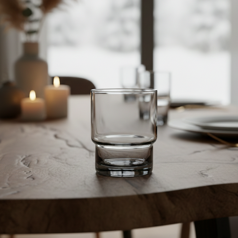 Smoke Rocks Glasses, Set of 4