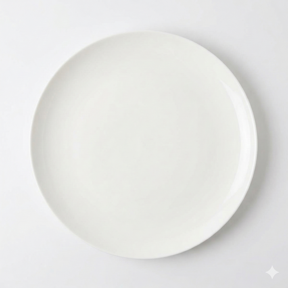 Angelic White Salad Plates, Set of 4