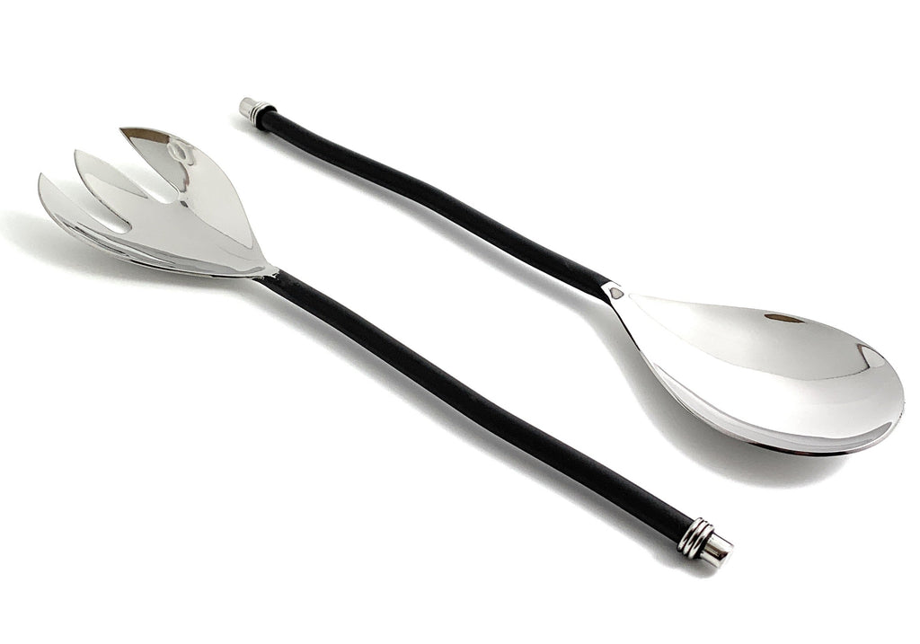Twisted Handle Salad Servers, Set of 2