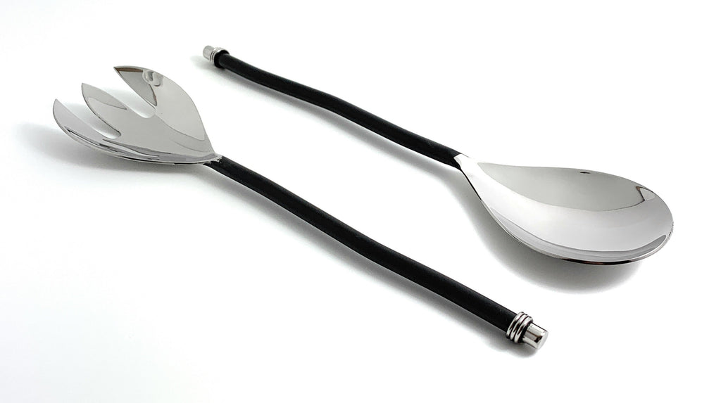 Twisted Handle Salad Servers, Set of 2