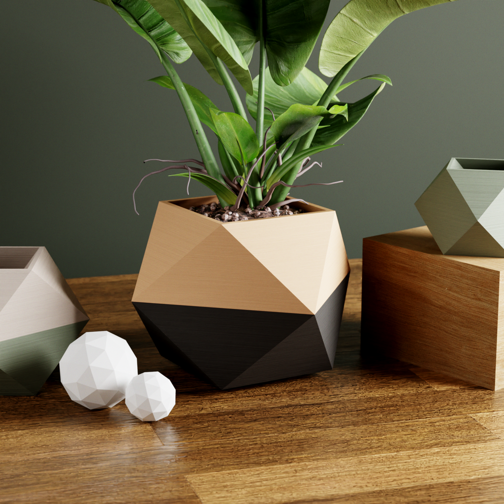 Ico Geometric Planter