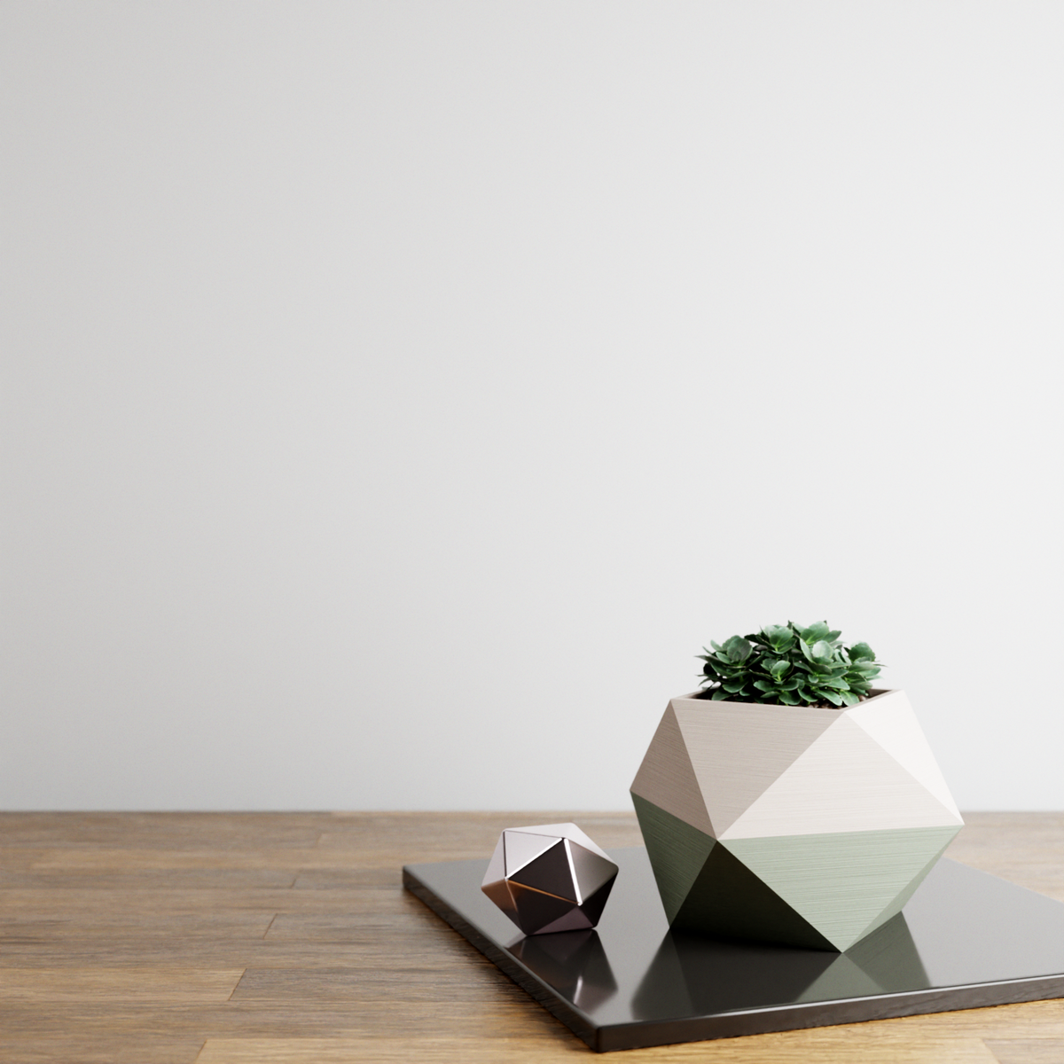 Ico Geometric Planter