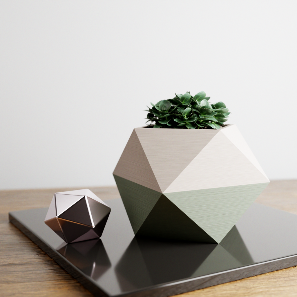 Ico Geometric Planter