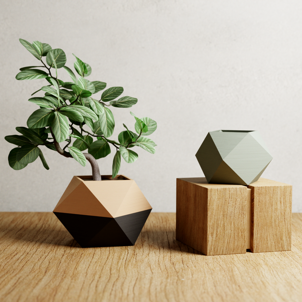 Ico Geometric Planter