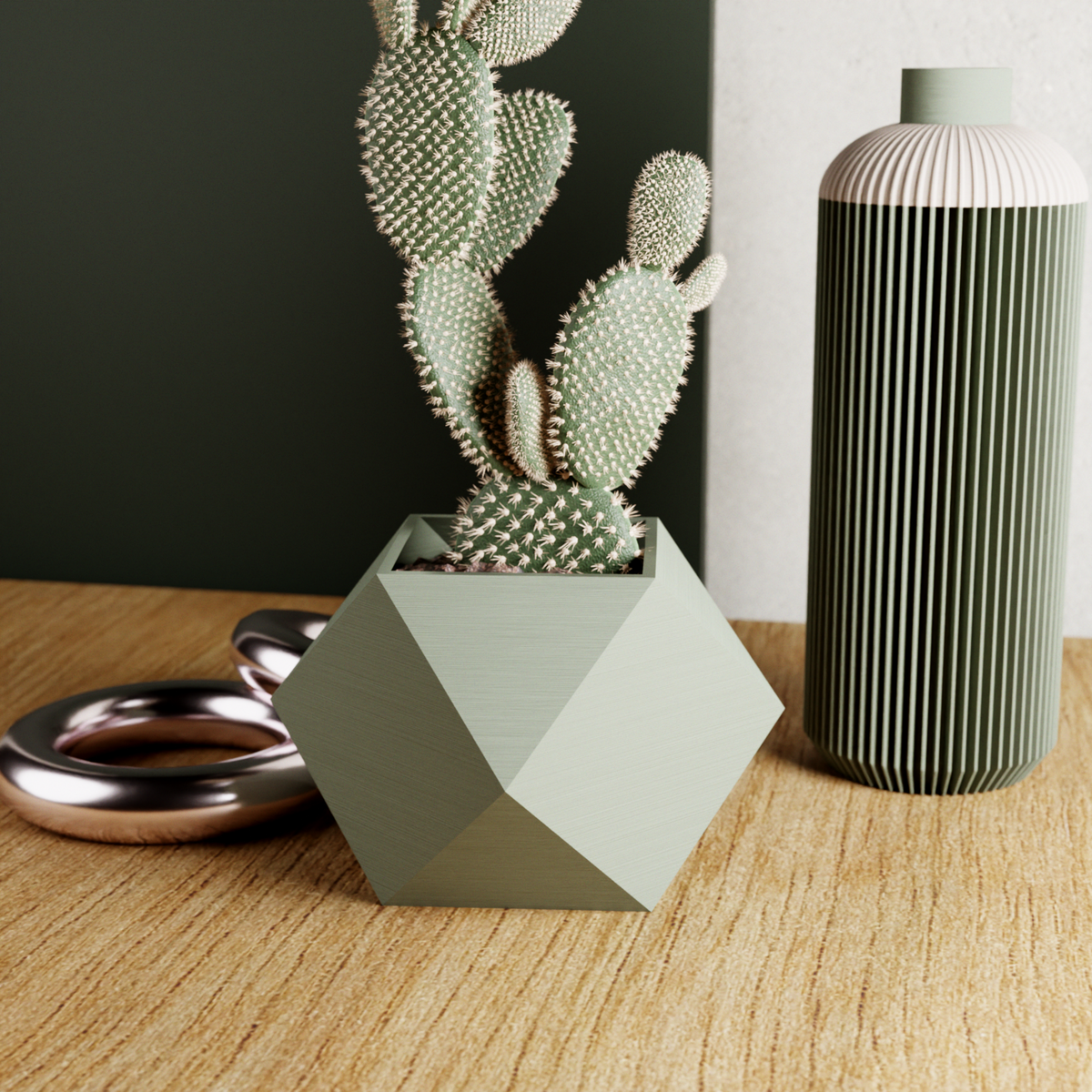 Ico Geometric Planter