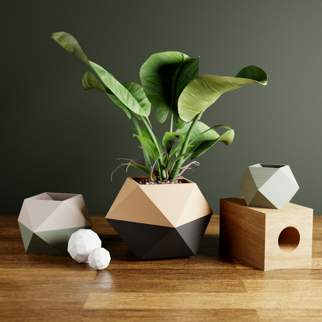 Ico Geometric Planter