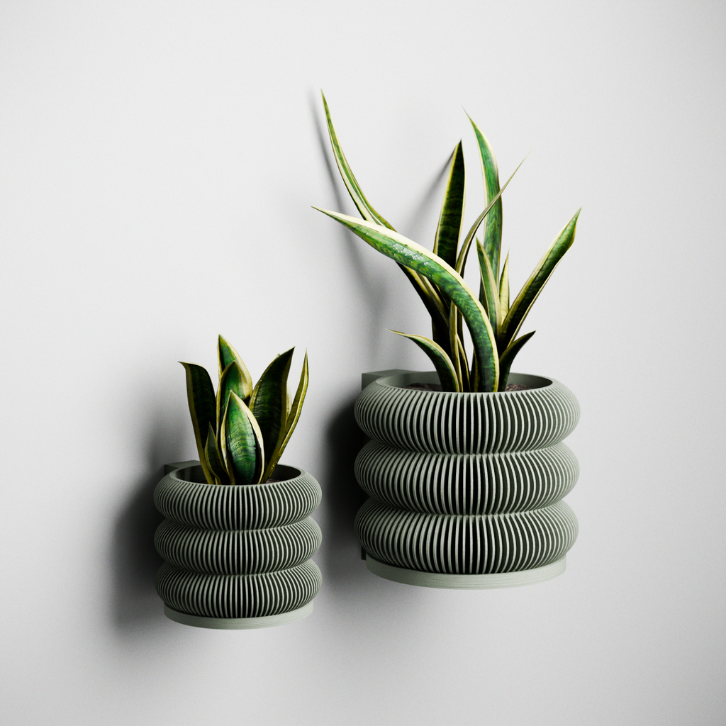 Triple Bubbles Wall Planter