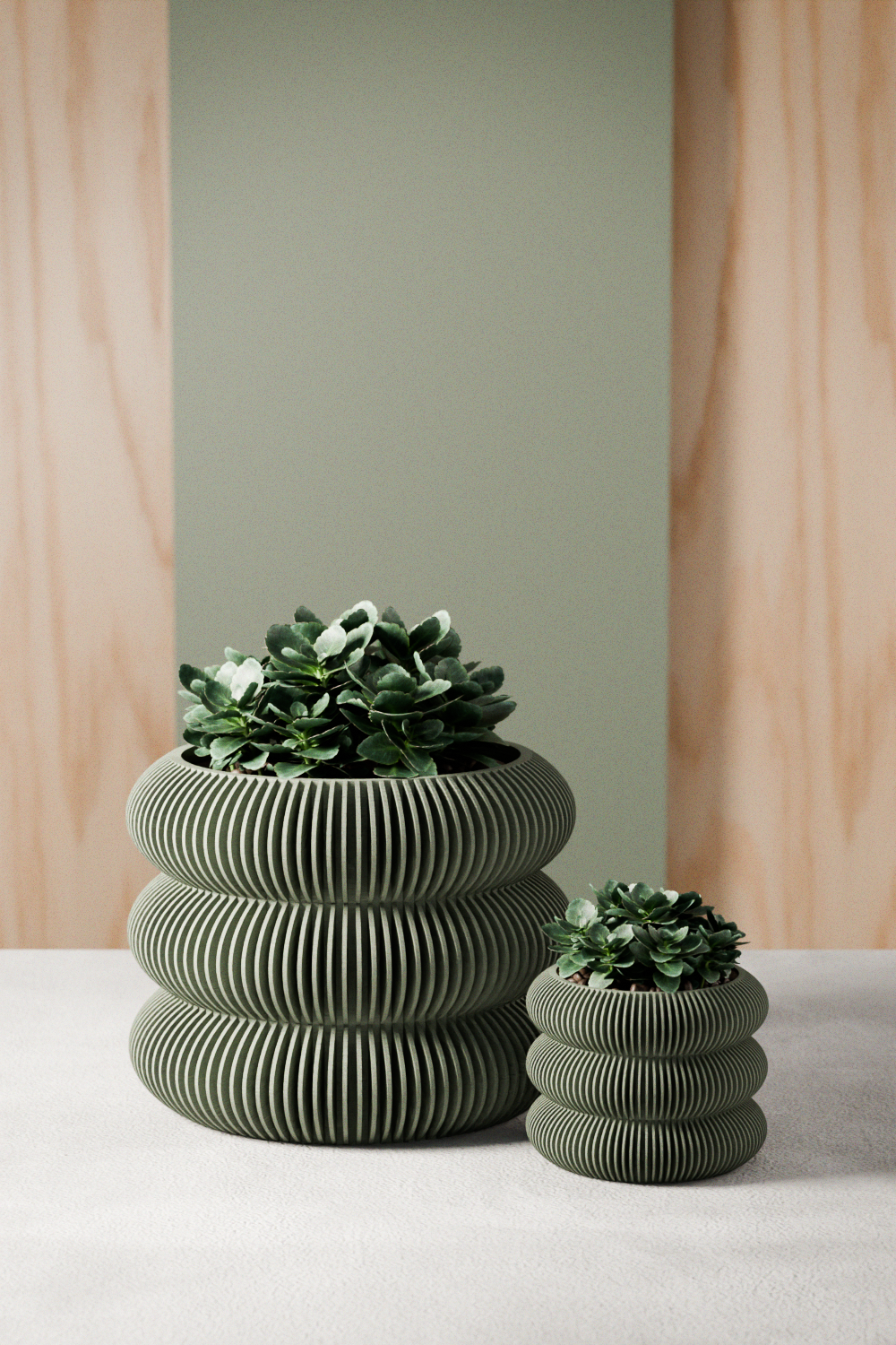 Triple Bubbles Planter