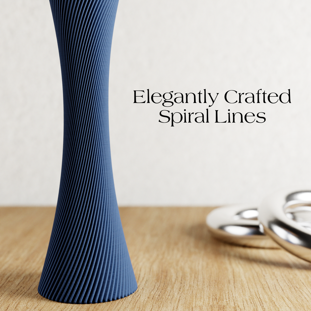 Spiral Rose Vase