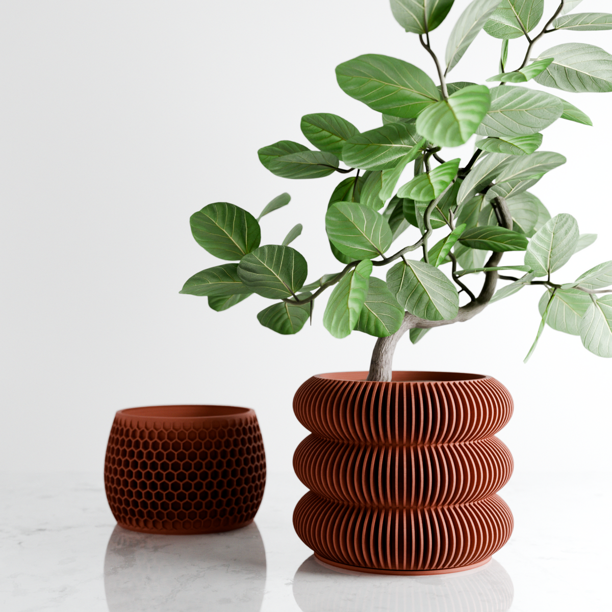 Triple Bubbles Planter