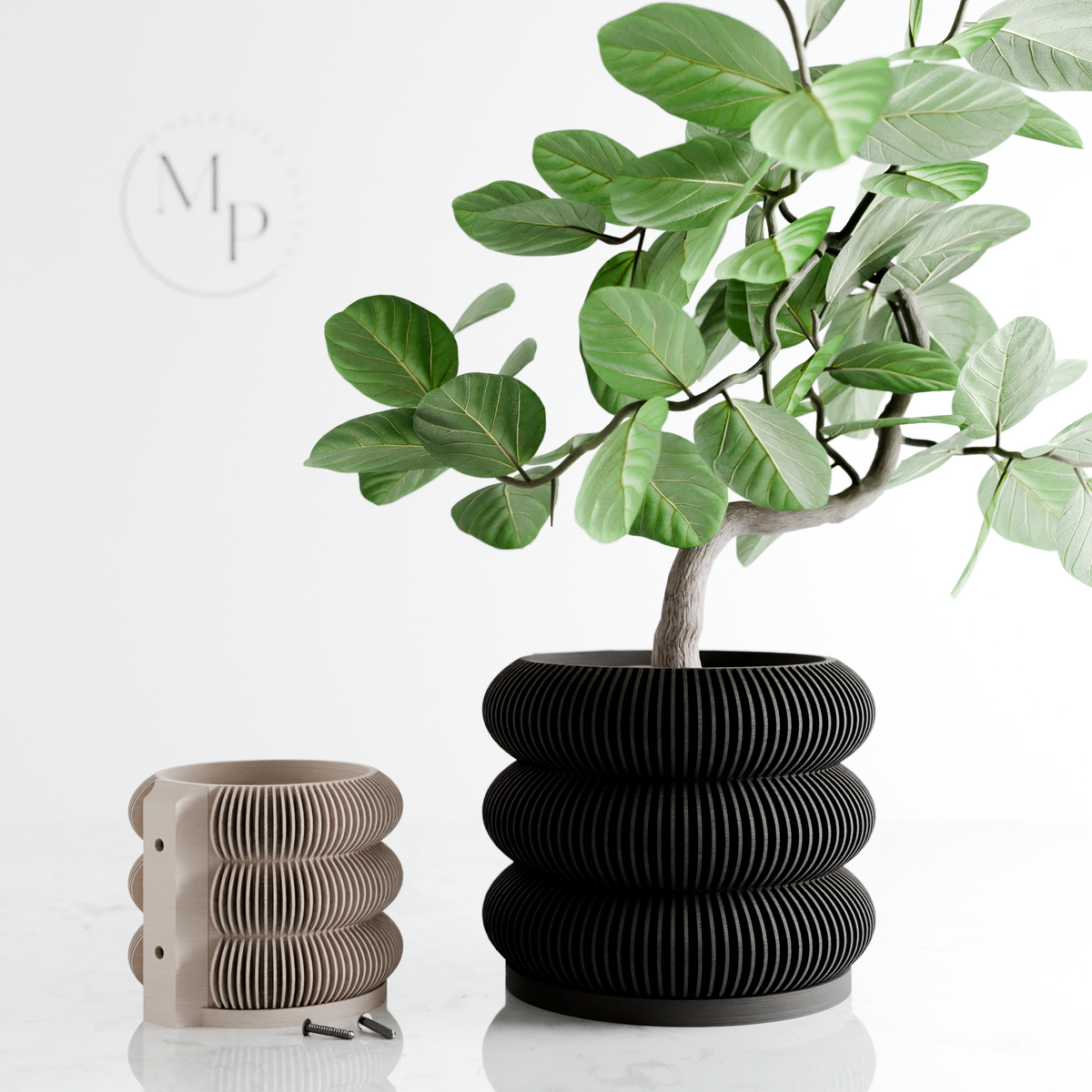 Triple Bubbles Wall Planter