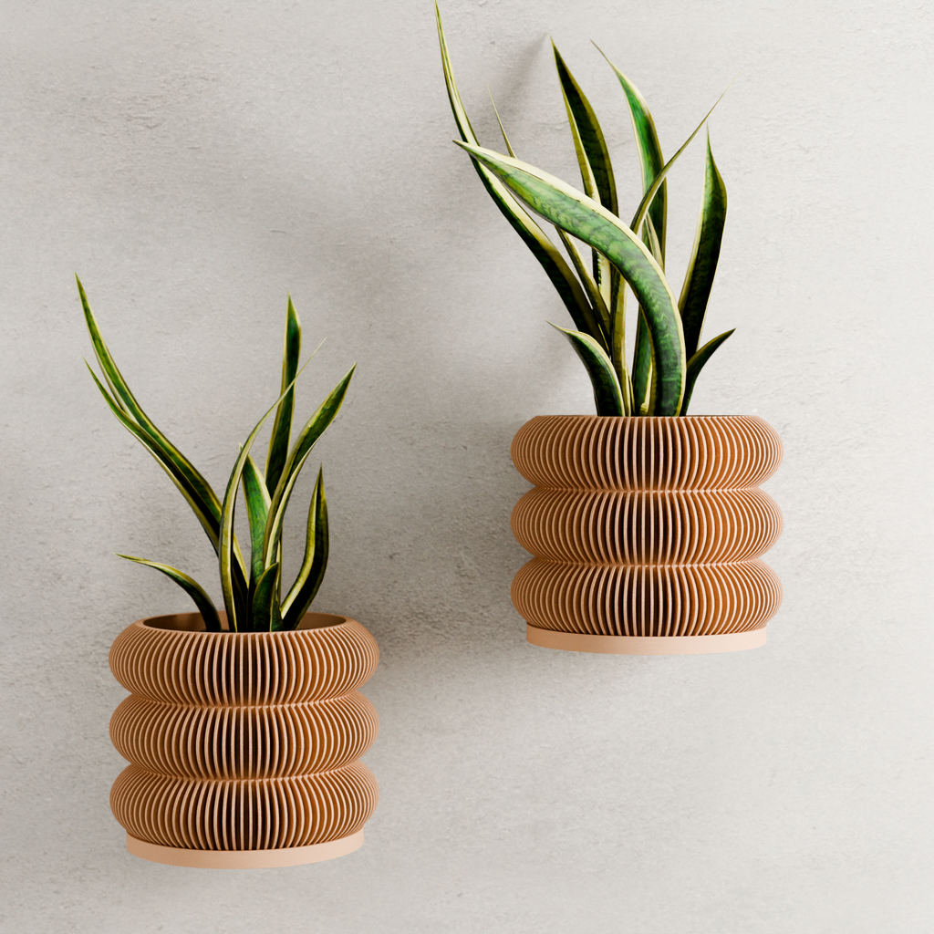 Triple Bubbles Wall Planter