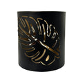 Leaf Cut-Out Votive Holder