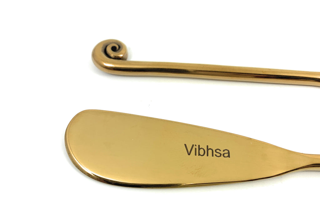 Gold Butter Spreaders, Set of 6